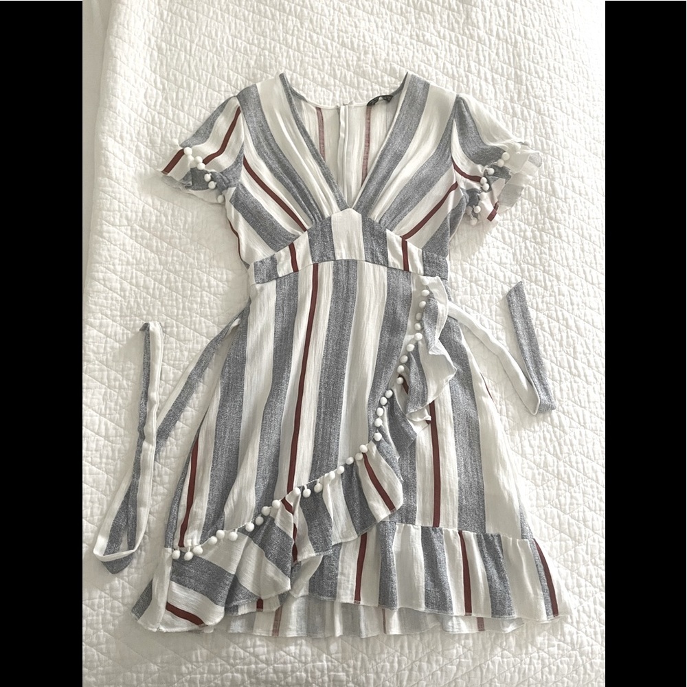 Lightweight, summer wrap dress